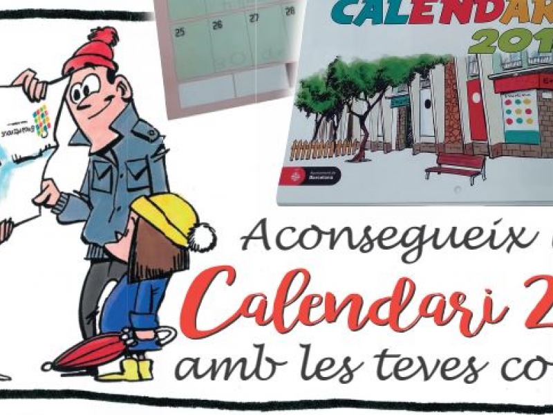 Ja tenim els calendaris 2018 d'Encants Nous Eix Comercial! (1)