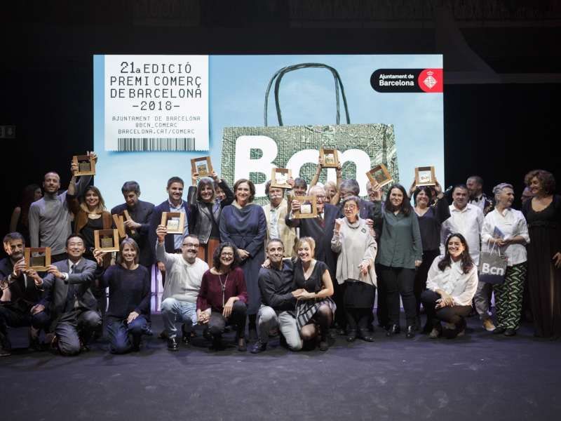 Guardonats amb el premi Comer de Barcelona 2018