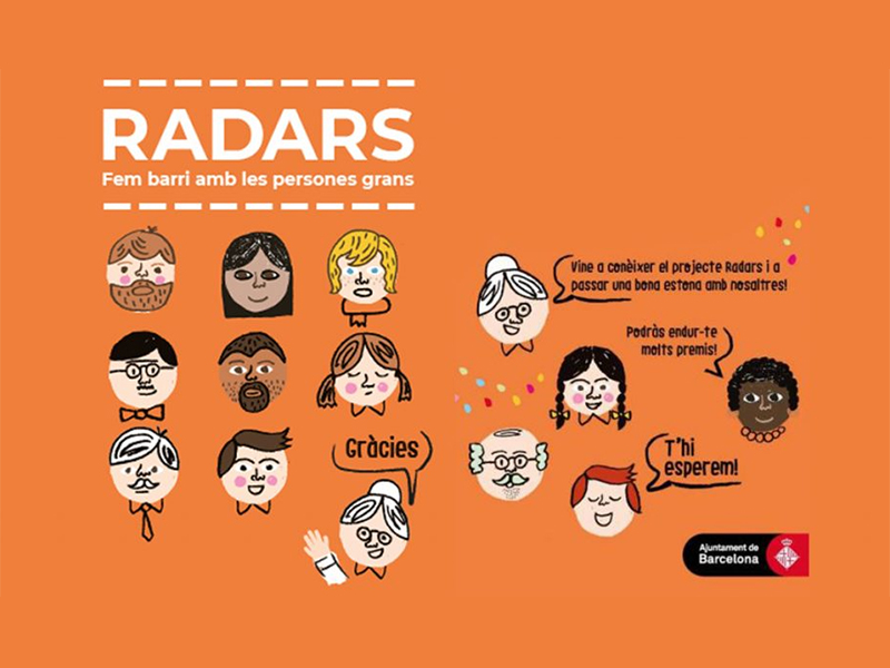 Projecte Radars: lallament de les persones grans tamb es combat als comeros