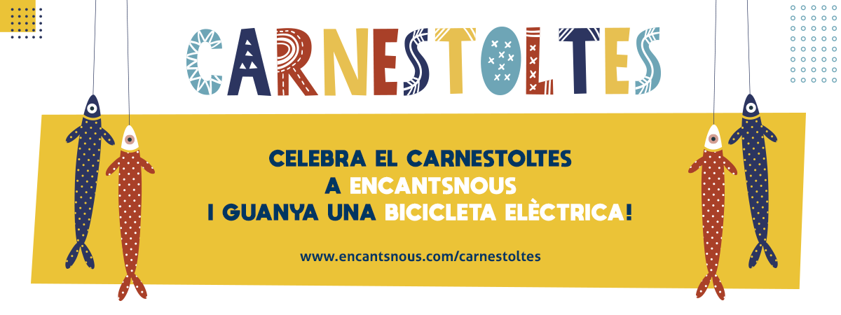 Celebra el Carnaval en EncantsNous y gana una bicicleta eléctrica