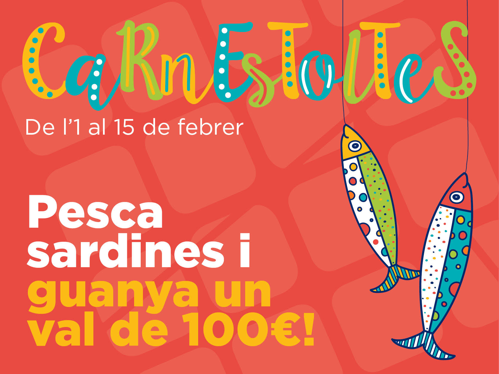Celebra el Carnestoltes a Encantsnous i guanya un dels vals de compra per valor de 100€
