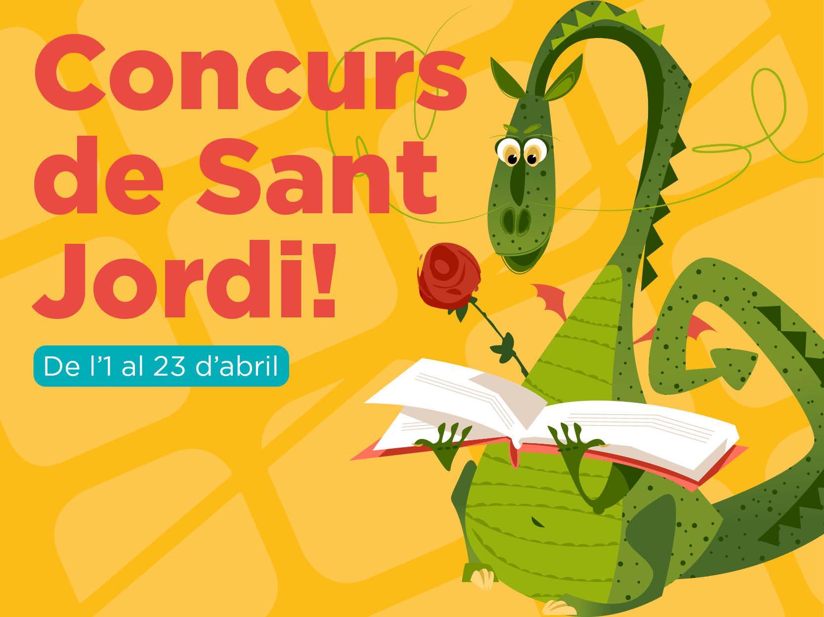 Concurs de contes curts i dibuixos de Sant Jordi 2024!