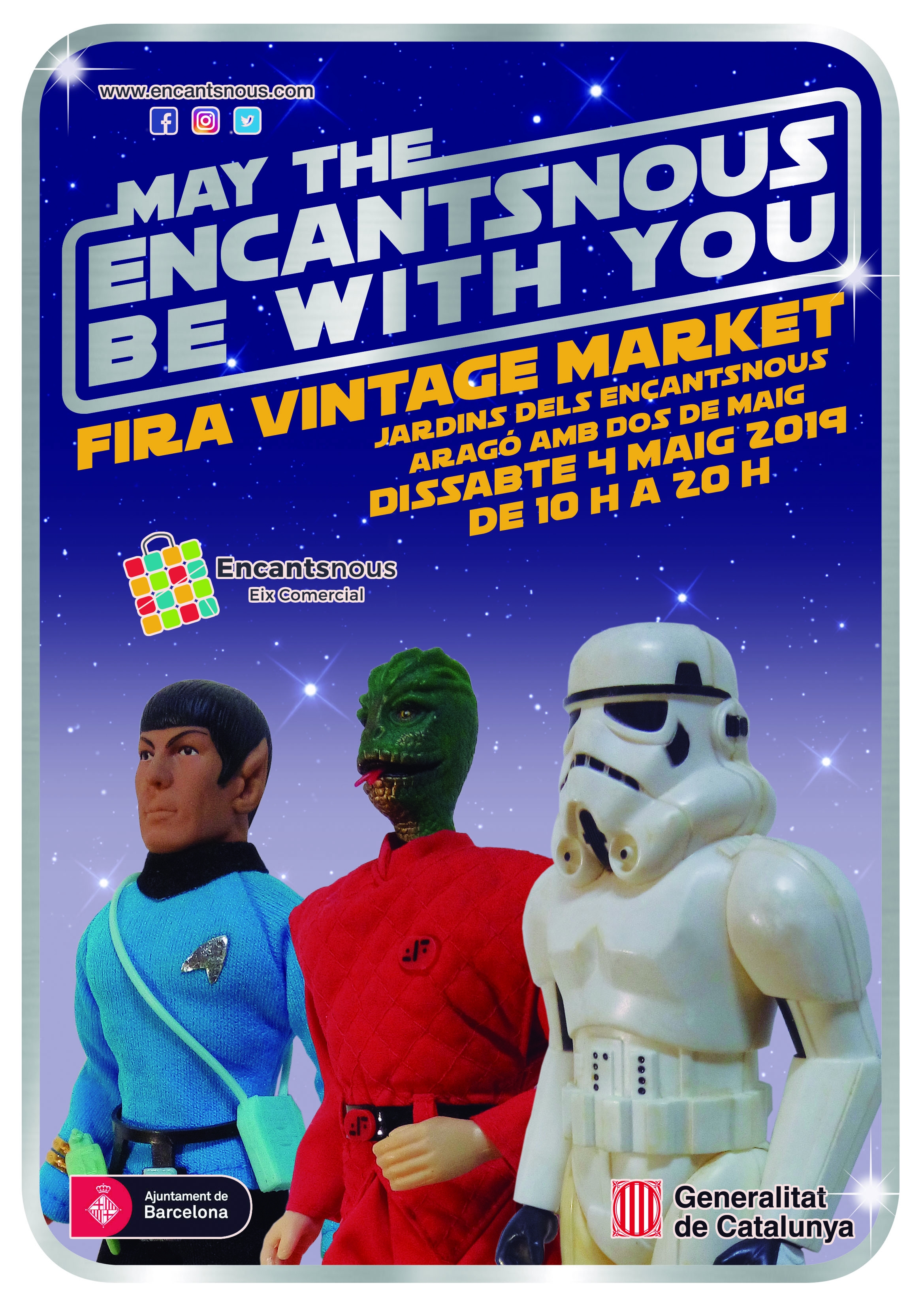 May the Encantsnous be with you 04/05/2019