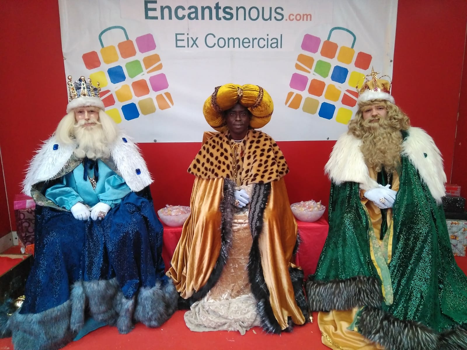 Los Reyes Magos llegan a Encantsnous Eix Comercial! 