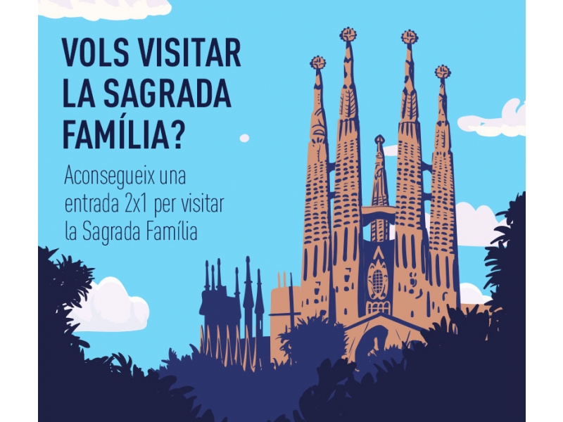 Et regalem entrades per a la Sagrada Família