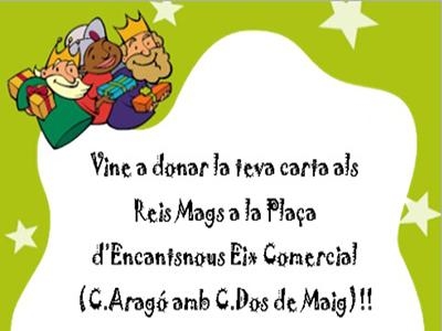 Los Reyes Magos llegan a Encantsnous Eix Comercial!