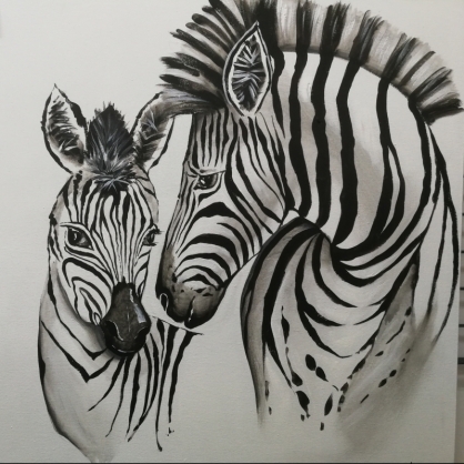 Cuadro zebras