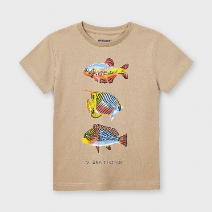 Camiseta m/c peces Mayoral