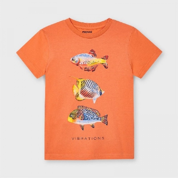 Camiseta m/c peces Mayoral